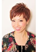 女性らしさのある☆ガーリーなベリーショート☆