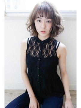 ロロネー 梅田(Lolonois) 【Lolonois梅田】柔らかふんわりボブ（藤岡なおき）