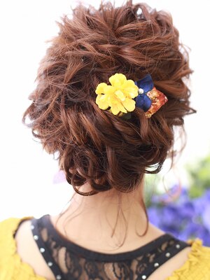 【南森町】<ヘアセット￥4000～>ブライダル専門stylistによる高い技術で満足度の高い仕上がりに♪