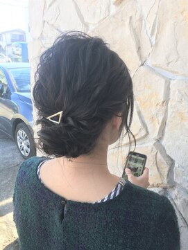 ヘアメイク ヴァロ(Hair Make VaLo) シニヨンアレンジ＋シンプルアレンジ