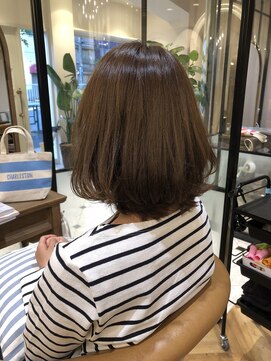 ロンド ブランシュ 錦糸町北口(Lond blanche) ふわっとボブ☆カーキグレージュ【担当シバタ】