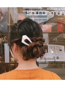 カッツ 駅家店(CUT S) 浴衣ヘアアレンジ