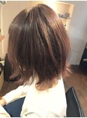 肩上レイヤーボブ