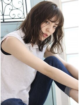 ヘアーアンドメイク シークタチカワ 立川店(Hair&Make Seek) 【seek 立川】ウェットヘア ラベンダーグレージュ