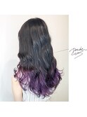 新潟×グラデーションカラー×ウルトラヴァイオレット×ロング