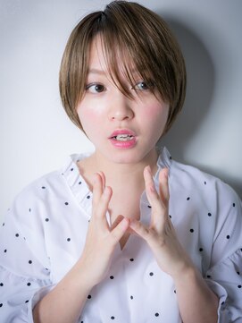 モッズヘア 越谷(mod's hair) *mod's越谷*インナーカラー☆前下がり丸みショートx