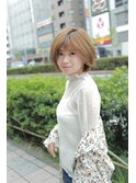 大人可愛い、色気、小顔カットひし形シルエット【錦糸町】