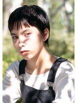 ヘアサロンエム 渋谷店(HAIR SALON M) クールショート/ボブルフ/ピンクベージュ/シルバーカラー