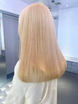 ゲーム 原宿店(GAME)&nbsp;ダブルカラーホワイトベージュカラーケアブリーチハイトーン韓国