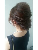 着付けヘアセット専門店 ウィズ(With) ねじりルーズアップ