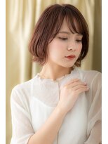 モッズヘア 上尾西口店(mod's hair)&nbsp;斜めバングリラクシーヘルシースタイルボブZ上尾20代30代40代
