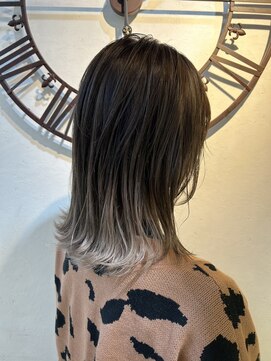 ラファンス イマザト(LaFENCE IMAZATO) バレイヤージュ×シルバー