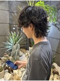 【AMI zest fino】外国人風パーマ×メンズウルフ