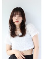 ガリカ 横浜(Gallica) 【mirei】セミロングウルフレイヤー/顔周りレイヤー