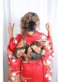 成人式　卒業式　編みおろし★