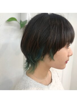 シュク 高円寺(SYUK) ショートウルフ 裾カラー【SYUK 高円寺 中野】