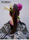 成人式ヘアアレンジ