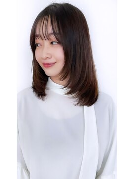 ボヌールウメダ(Bonheur UMEDA) 山本)ナチュラルレイヤースタイル♪
