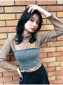 【ARTE表参道/青山】大人可愛い小顔ひし形ボブ×イルミナカラー