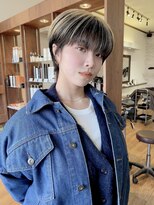 ヘアークルーズピース (hair cruise Piece)&nbsp;コンパクトショート×アンブレラカラー／マッシュショート