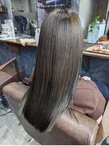 ロム&nbsp;ニュアンスカラー/透明感グレージュ/トリートメントストレート