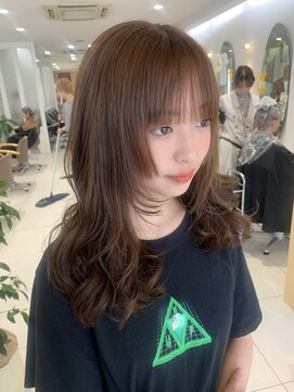 ヴァンカウンシル 金山(VANCOUNCIL kanayama) 姫カット+レイヤーカット+ワイドバング