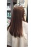 【髪のお悩みに◎】カット+縮毛矯正 ￥16,500～(ショートヘアの場合)