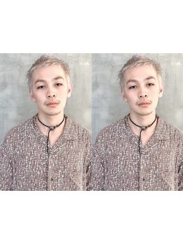 金曜21時まで営業◎ブリーチ/ダブルカラー/インナーカラーなどかっこよく決まるSTYLEをご提案☆[髪質改善]