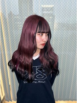 ザ オーダー(THE ORDER) ラベンダーピンクとブラックのエンド×インナーデザイン