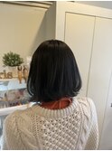 赤味を抑えたオリーブカラー♪