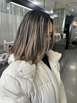 キング 枚方店(K!ng)&nbsp;縮毛矯正髪質改善ハイライトレイヤーカット枚方美容室エクステ