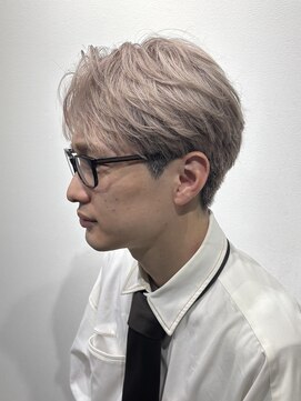 ハイプ(HYPE) ナチュラルマッシュ/韓国マッシュ/ニュアンスパーマ/メンズ/眉毛