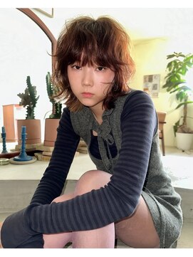 ウィットサークル(wit circle) warm brown color