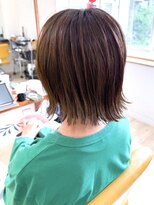 モリオ フロム ロンドン 成増店&nbsp;【morio成増/児玉】切りっぱなし外ハネボブ