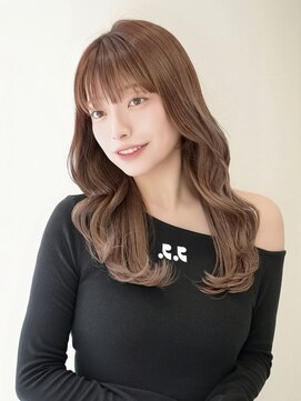 エアー 銀座(air) ロングレイヤー/韓国/ヨシンモリ/髪質改善/モテ髪