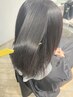 【HITA縮毛矯正ストレート】＋カット＋カラー＋HITAアクティブプレックスTr