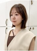【Lufeli】佐藤有華 結べる大人ボブ/顔まわりカット/小顔前髪