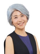 えがお美容室 奈良店&nbsp;60代グレイヘアの方に◎ショートボブ