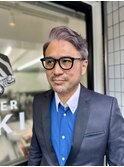 白髪ぼかし7:3パート