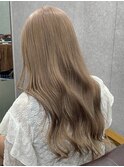 韓国風ミルクティーグレージュカラーベージュブラウン