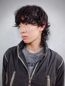 アイティーバイアルバム 松戸店(IT by ALBUM) スペインカールサーフカールフェザーパーマ_ba513642