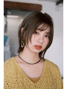 ヘアラウンジ アンリオ(hair lounge an rio) レイヤーボブ　ベージュカラー