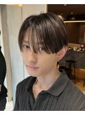men's/メンズ曲がる縮毛矯正/ニュアンスパーマ/黒染め/原宿