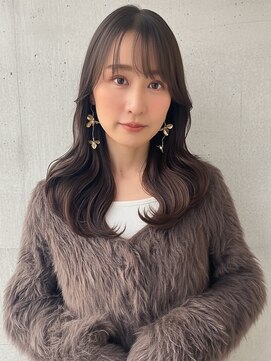 韓国風レイヤー×ブラウンカラー