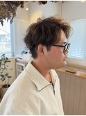 リバースセンターパート/刈り上げセンターパート/宇都宮/鶴田