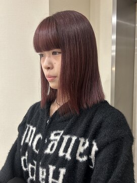 ゼストララ(ZEST Lara) ワインレッド【吉祥寺】斎藤百花