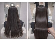 髪を芯から輝かせる。最新メテオカラーと再現性を極めたカット技術[千葉駅/髪質改善]