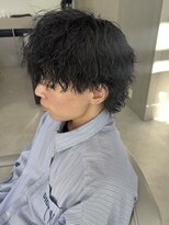 ホワイト(WHITE)&nbsp;マッシュウルフ　ツイストスパイラル