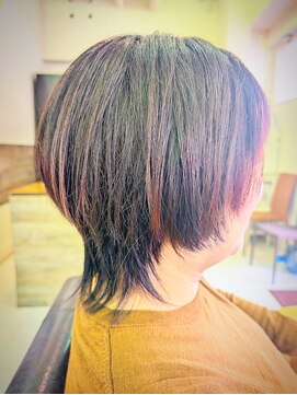 ヘアーワークスミスト 池袋店(Hair Works MIST) 大人マッシュウルフ
