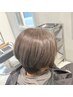 【最上級コース】髪質改善白髪ぼかし+カット+髪質改善TR ￥16,800